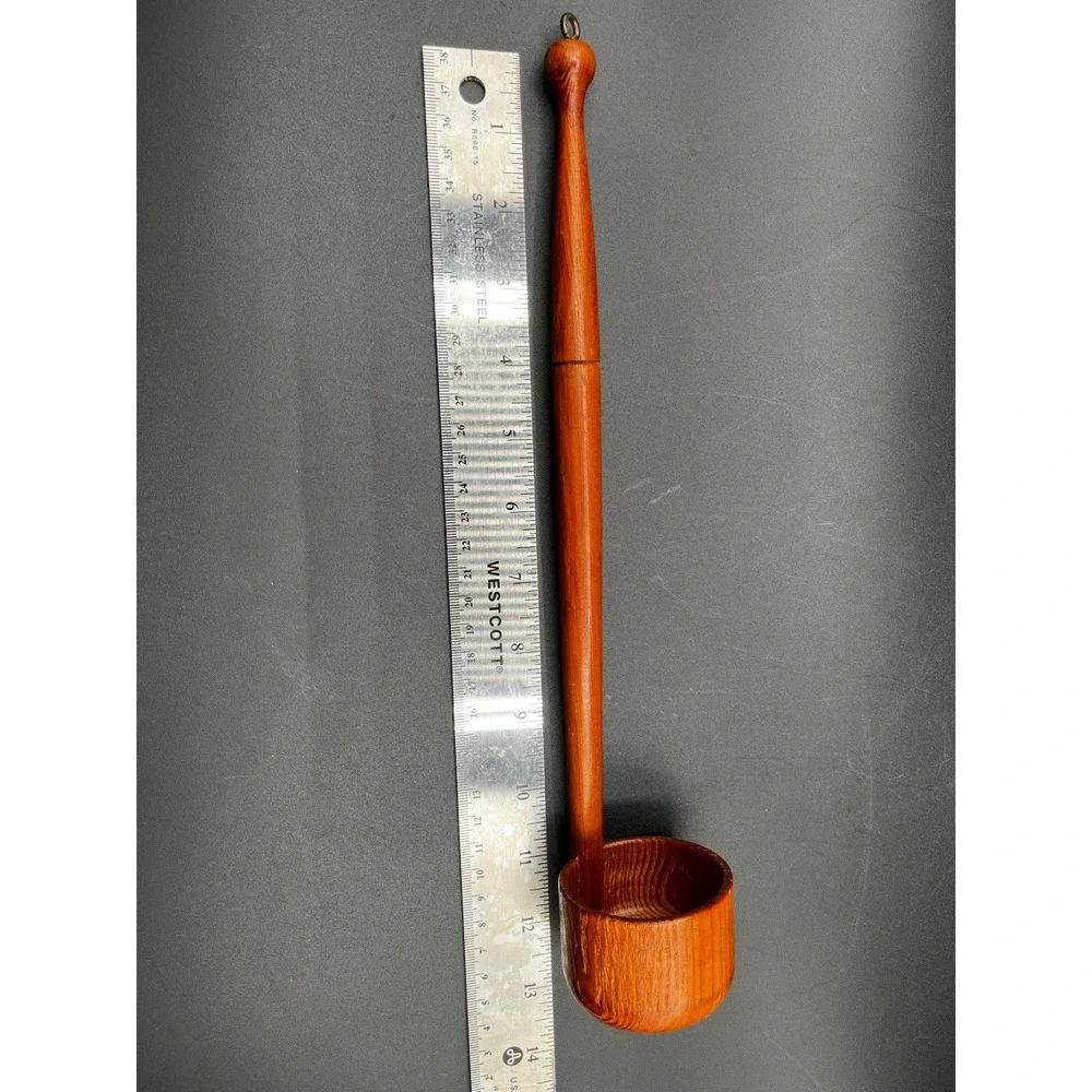 Vintage Wooden‎ Hanging Kitchen Utensil Set Rolling Pin Meat Mallet 6 Pc.